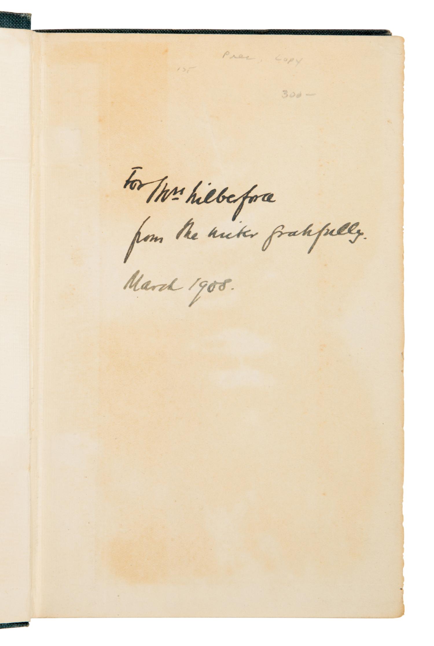 Maugham, W. Somerset (1874-1965). The Explorer. London: William Heinemann, 1908.