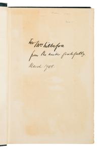 Maugham, W. Somerset (1874-1965). The Explorer. London: William Heinemann, 1908.