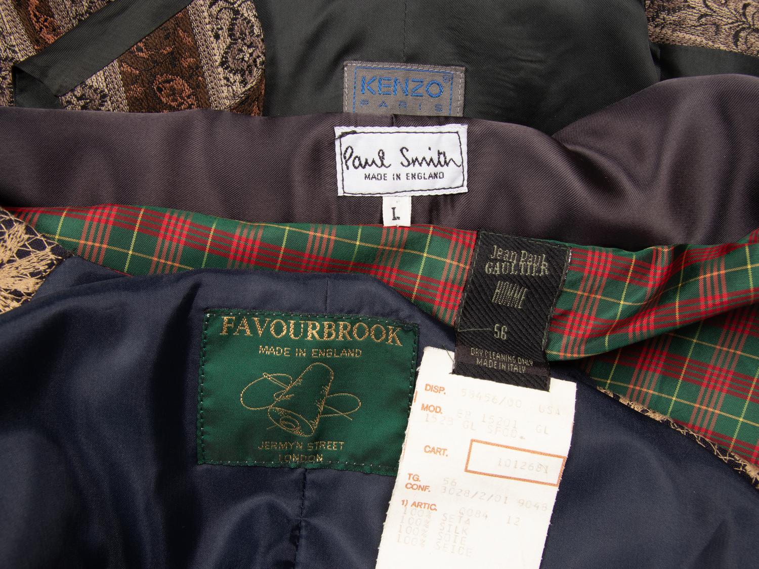 Four Designer Vests