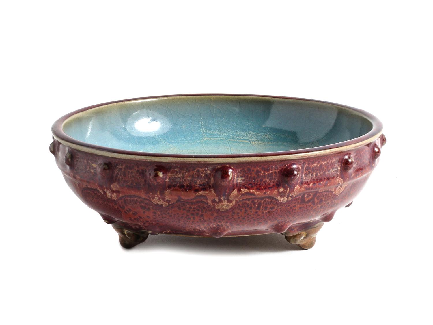 A Chinese Jun- Type Porcelain Censer