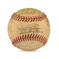 A 1947 Philadelphia Phillies Team Signed Autograph Baseball (PSA Letter of Authenticity)