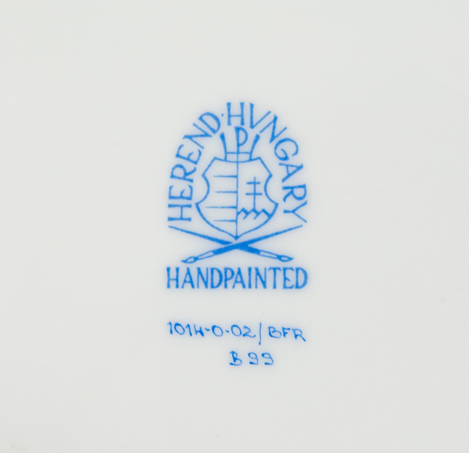 A Herend Porcelain Tureen