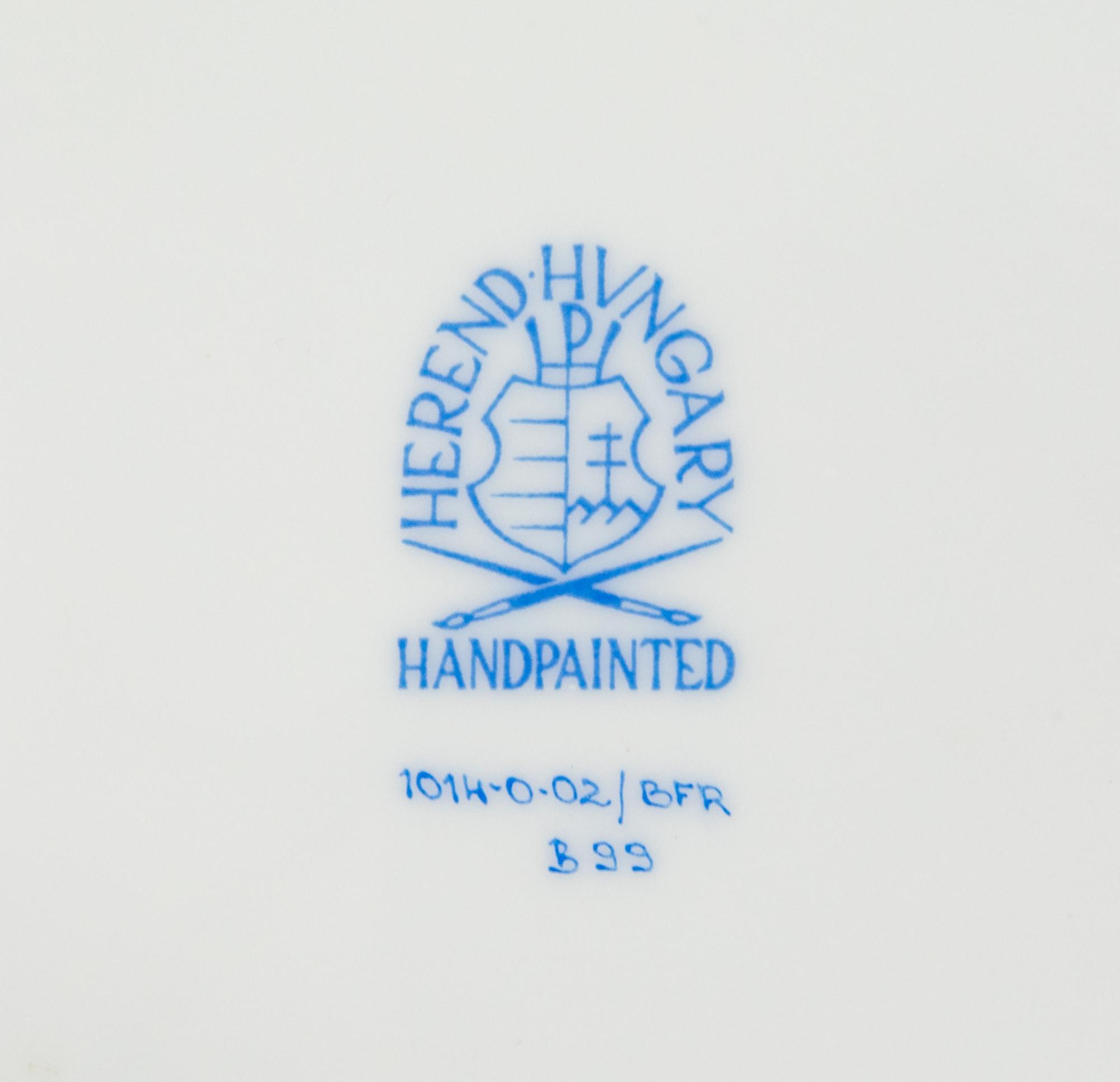A Herend Porcelain Tureen