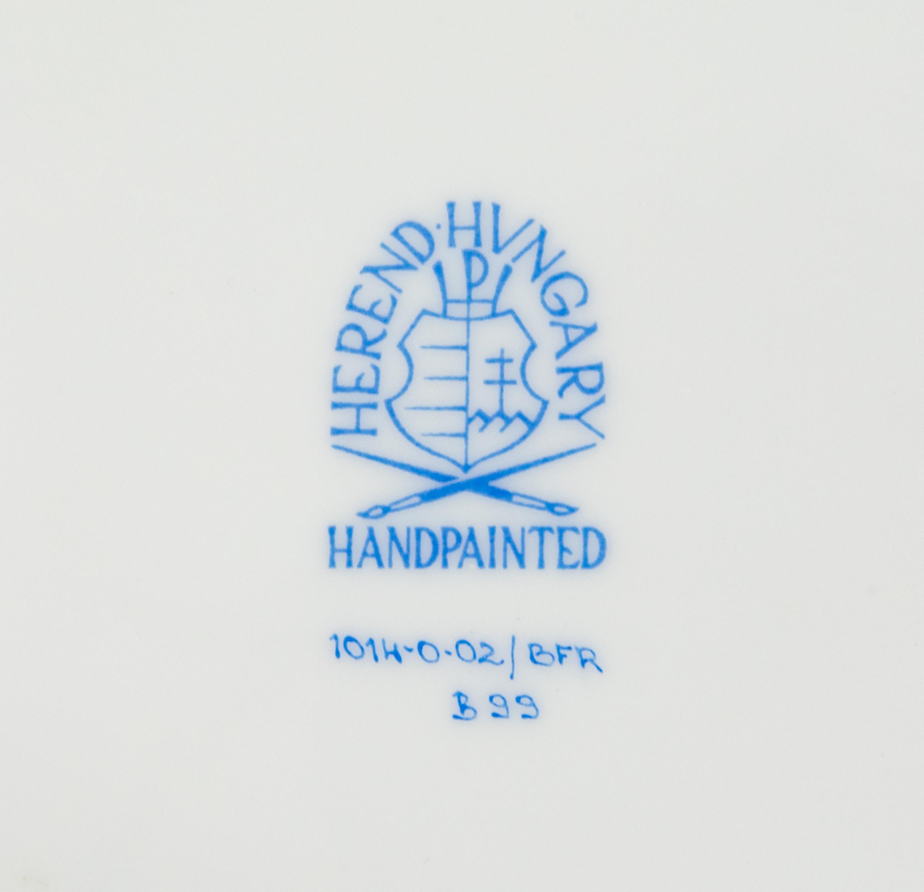 A Herend Porcelain Tureen