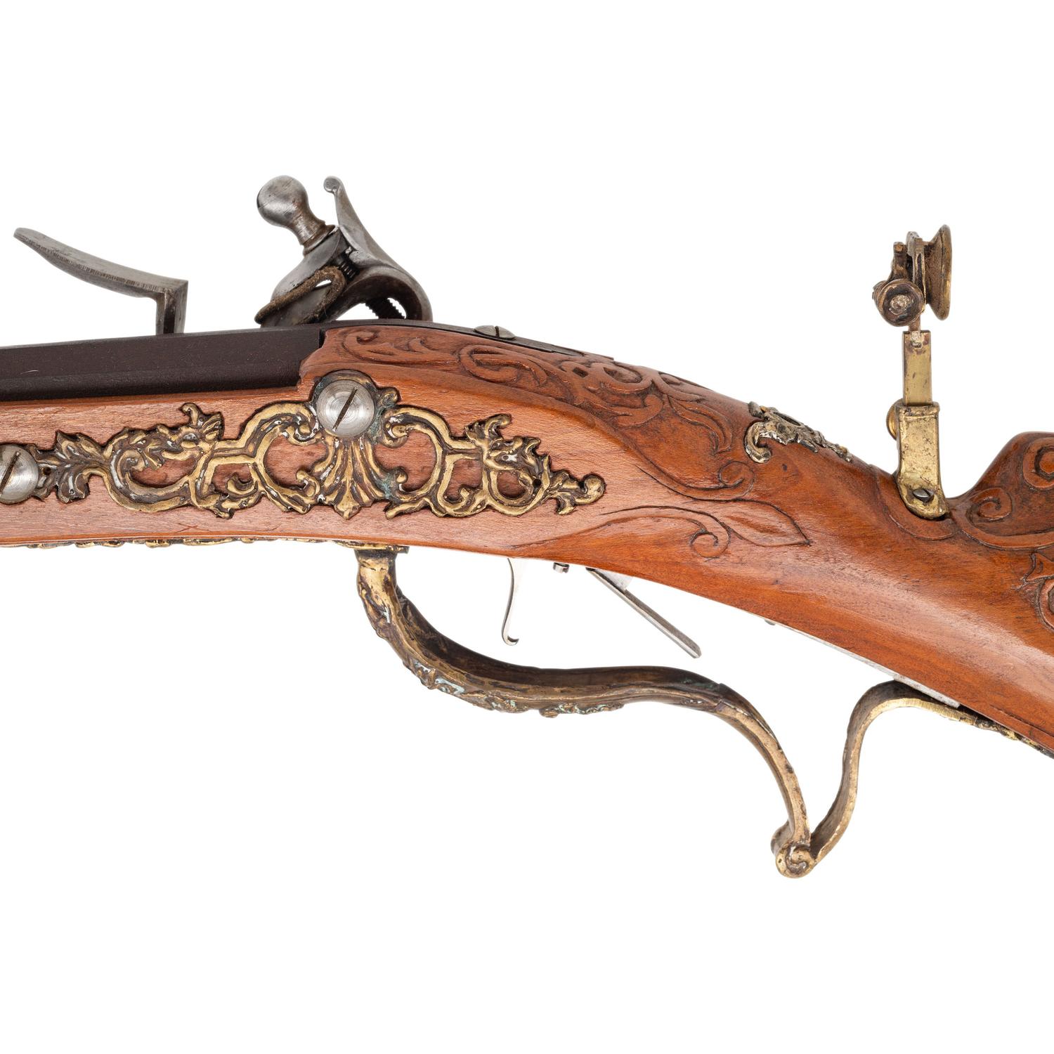 Contemporary Flintlock Jaeger in the Style of Breitenfelder