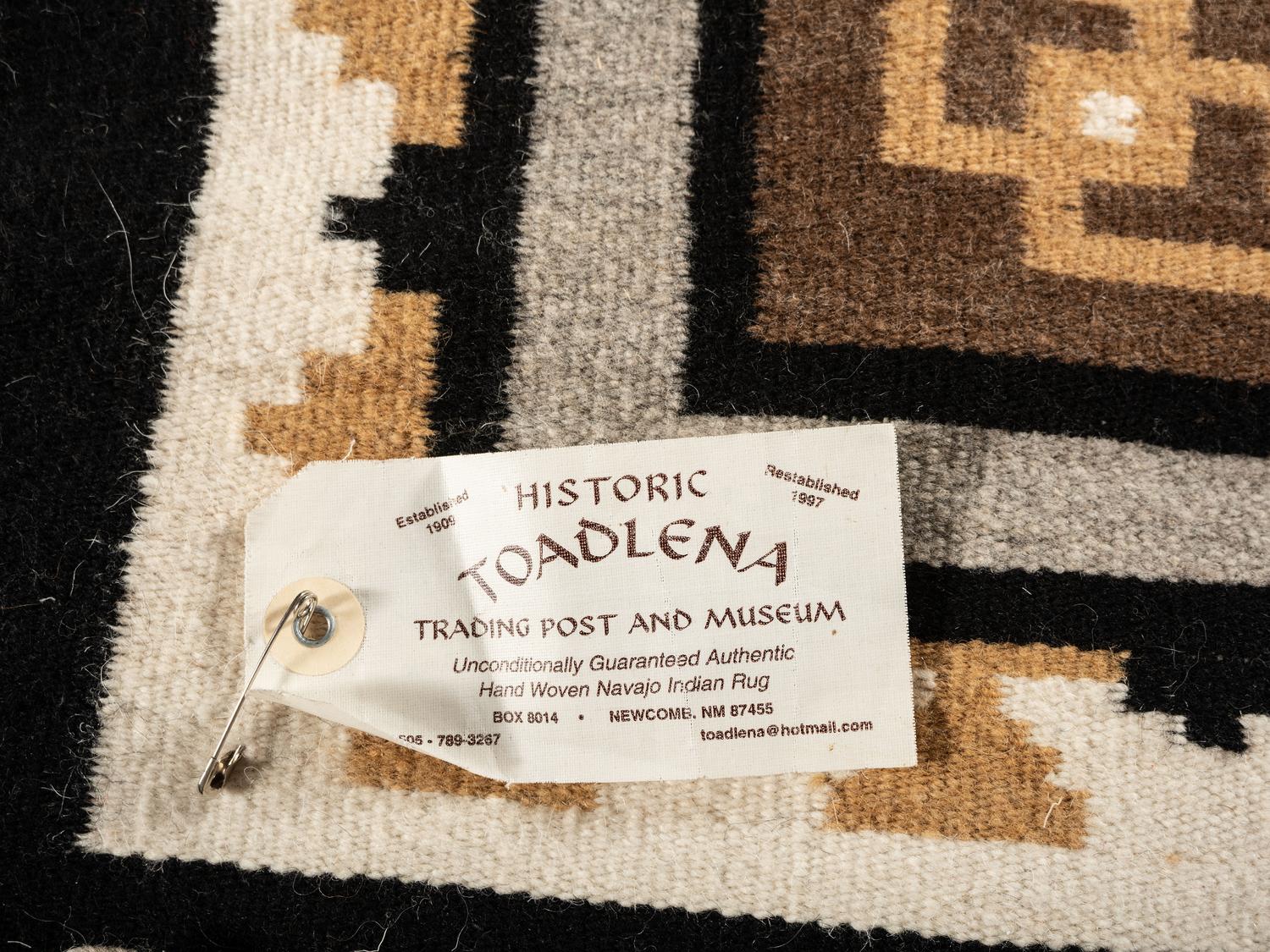 Navajo Two Grey Hills Weaving / Rug