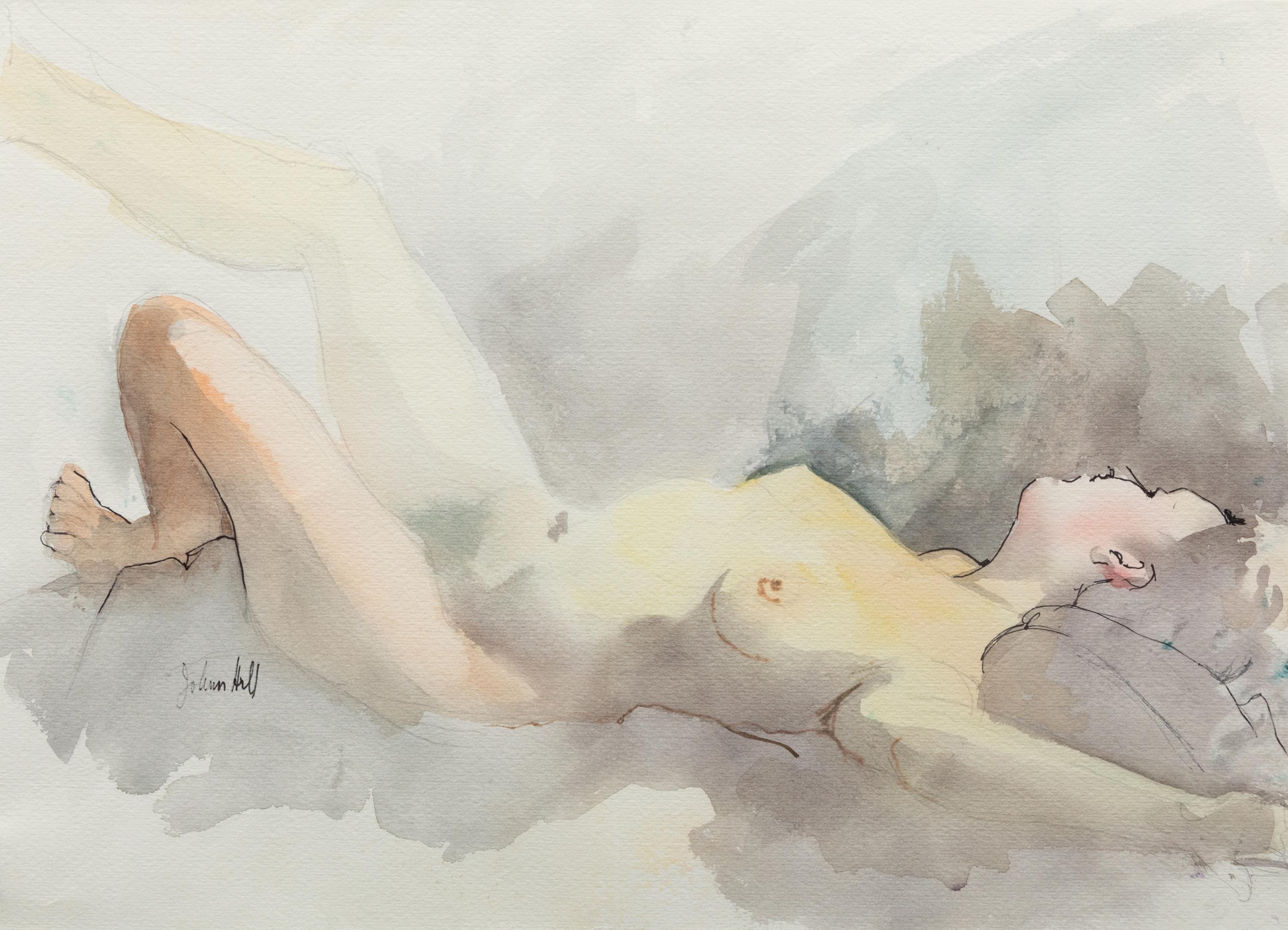 Various Artists Group of Three Figural Studies: