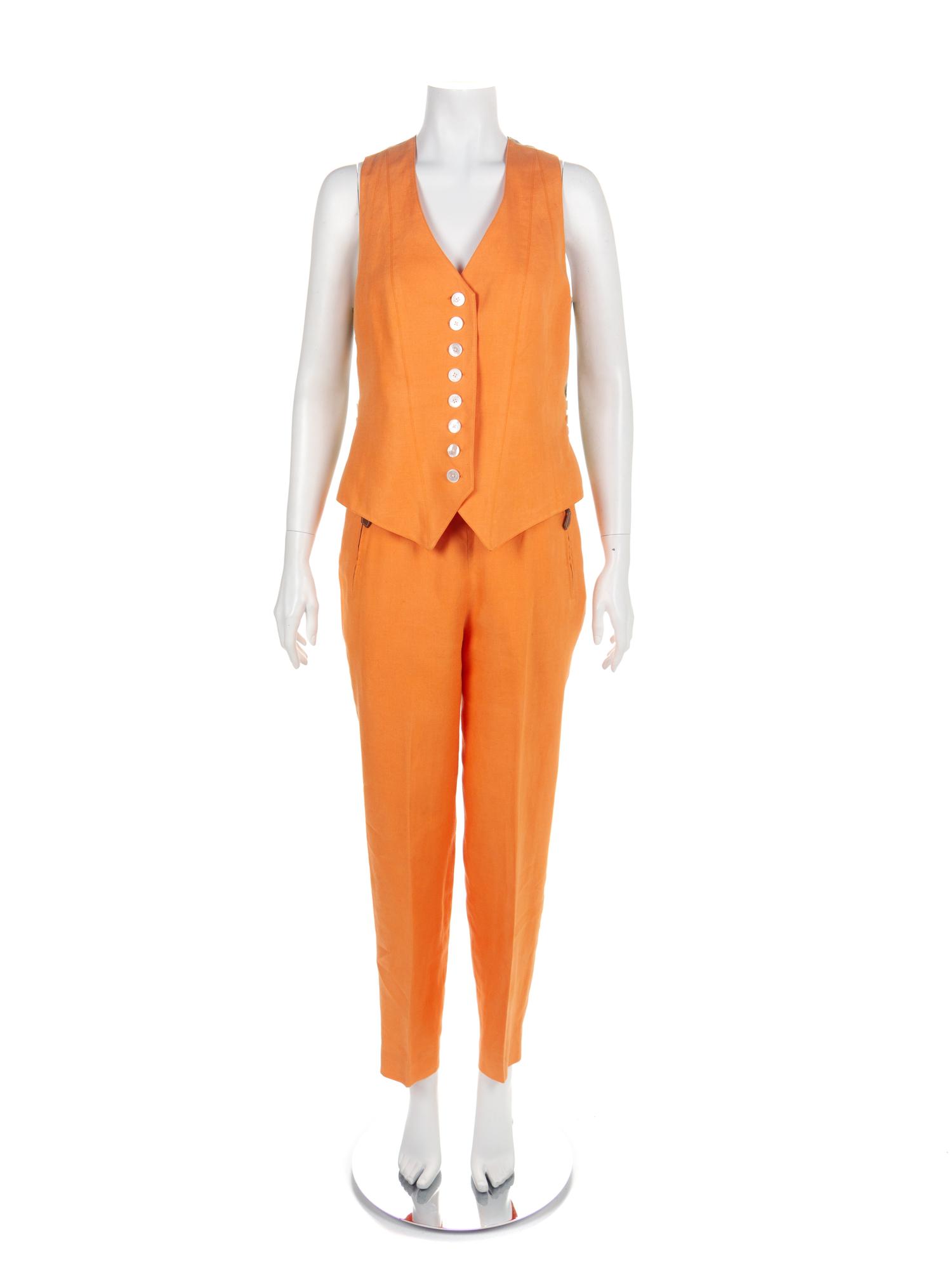 Hermes Three-Piece Suit, 1980-90s