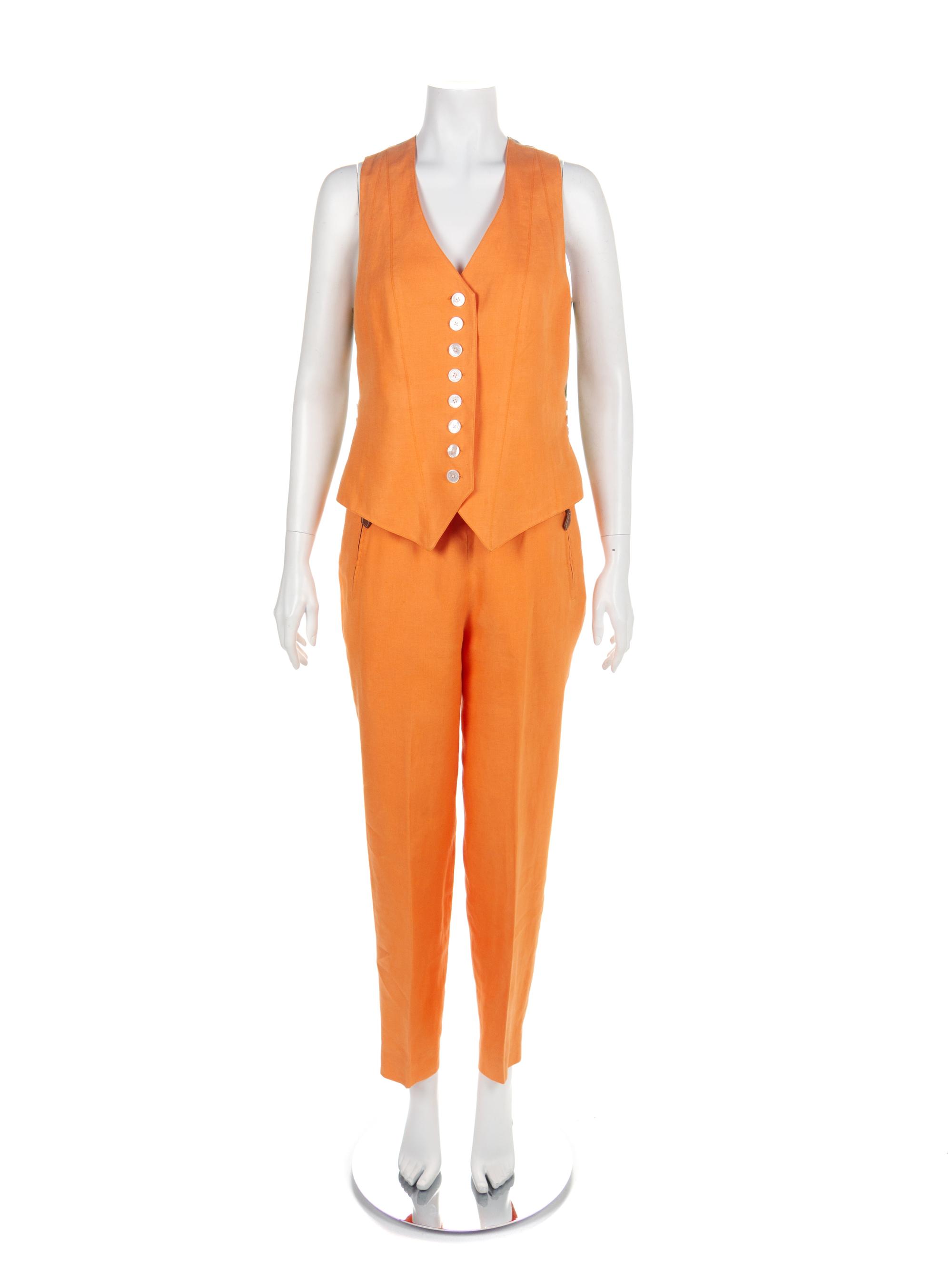 Hermes Three-Piece Suit, 1980-90s