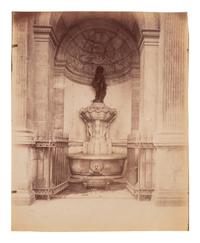 A group of four photographs ( Ètampes - maison de Diane de Poitiers , 1907; Presbytère de Saint-Sulpice, rue de Vaugirard 50 , 1900; Oratoire Marie de M é dicis, Petit Luxembourg , 1903; Fontaine de Joyeuse, 41 rue de Turenne, 3e arrondissement, 1901)