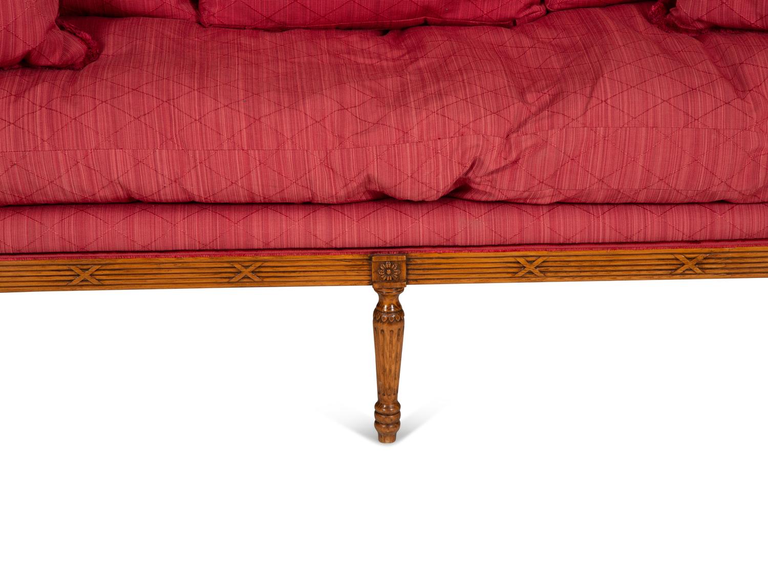 A Louis XVI Style Beechwood Sofa
