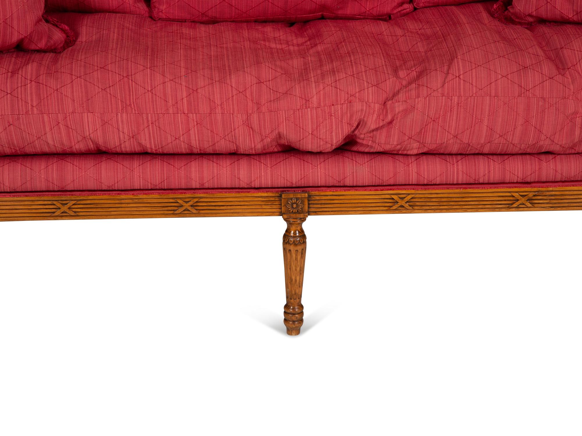 A Louis XVI Style Beechwood Sofa