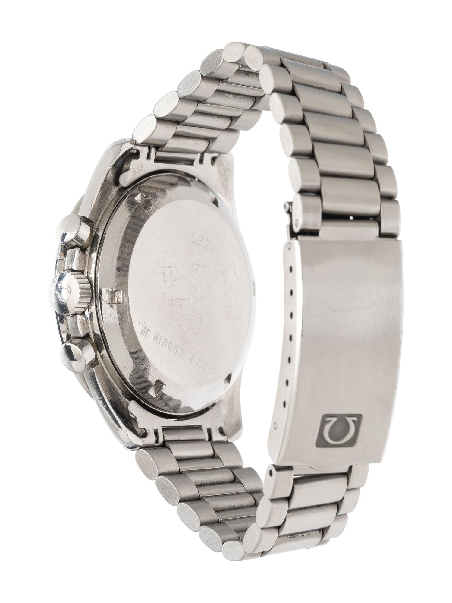 OMEGA, REF. 105.012-65 STAINLESS STEEL 'SPEEDMASTER' 'MOON-SPEC' CHRONOGRAPH WATCH