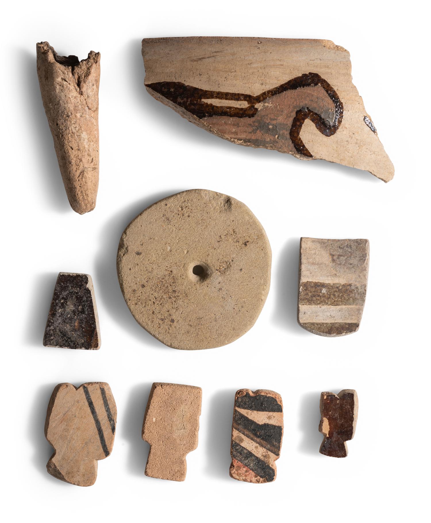 Collection of San Lazaro Pueblo Pottery Artifacts, From the Collection of Forrest Fenn