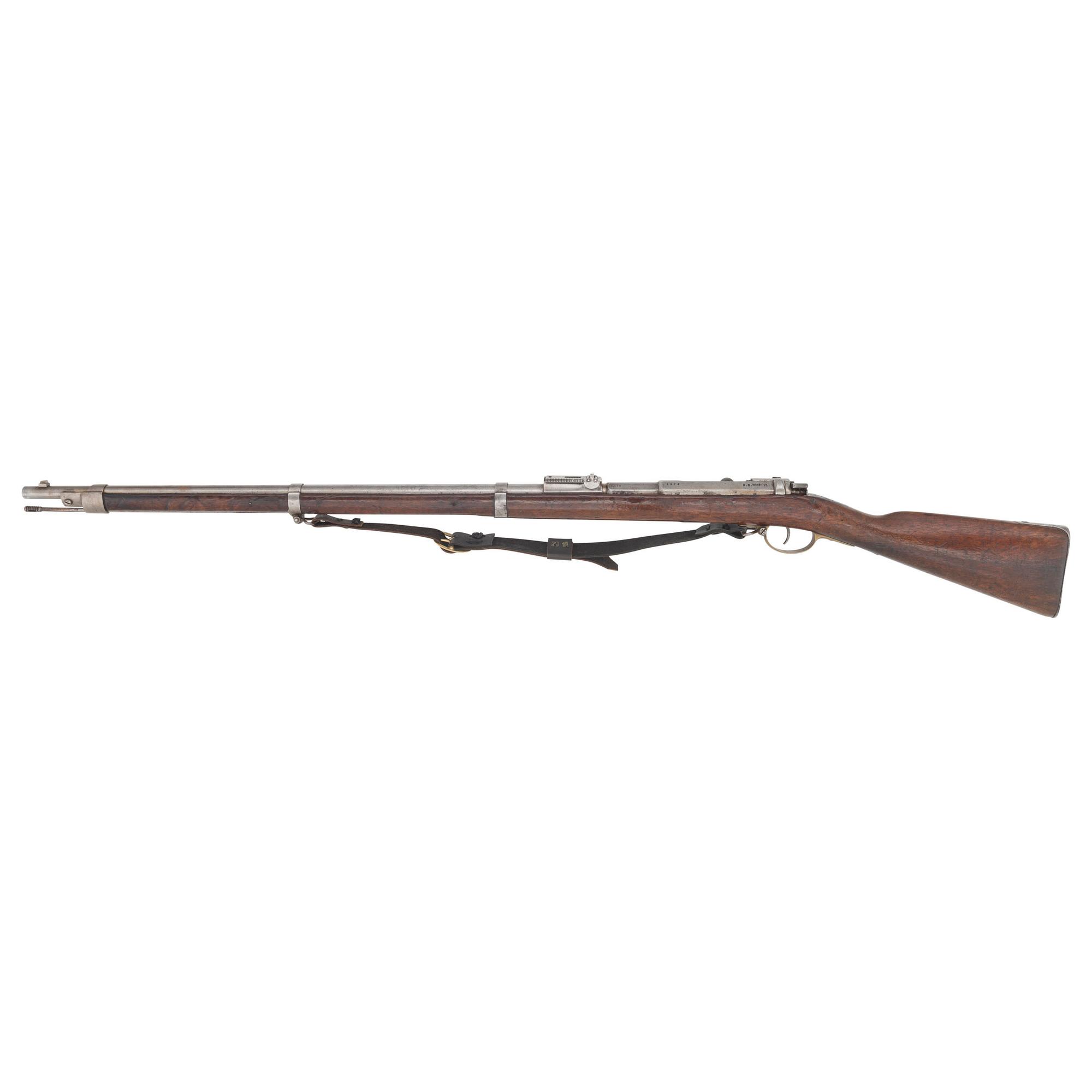 Amberg Mauser Model 1871 with Bavarian Unit Markings