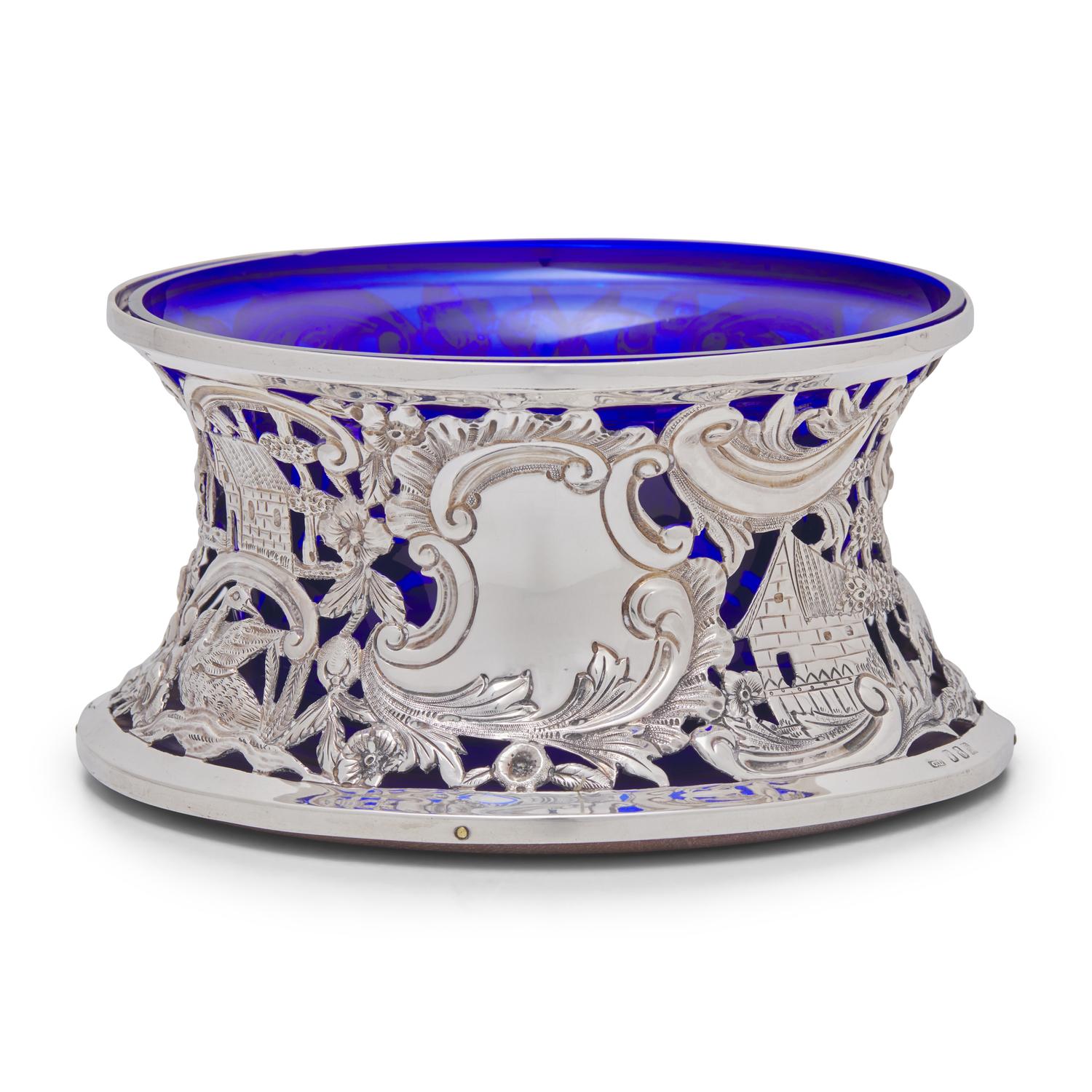 An Irish Edwardian Silver Dish Ring