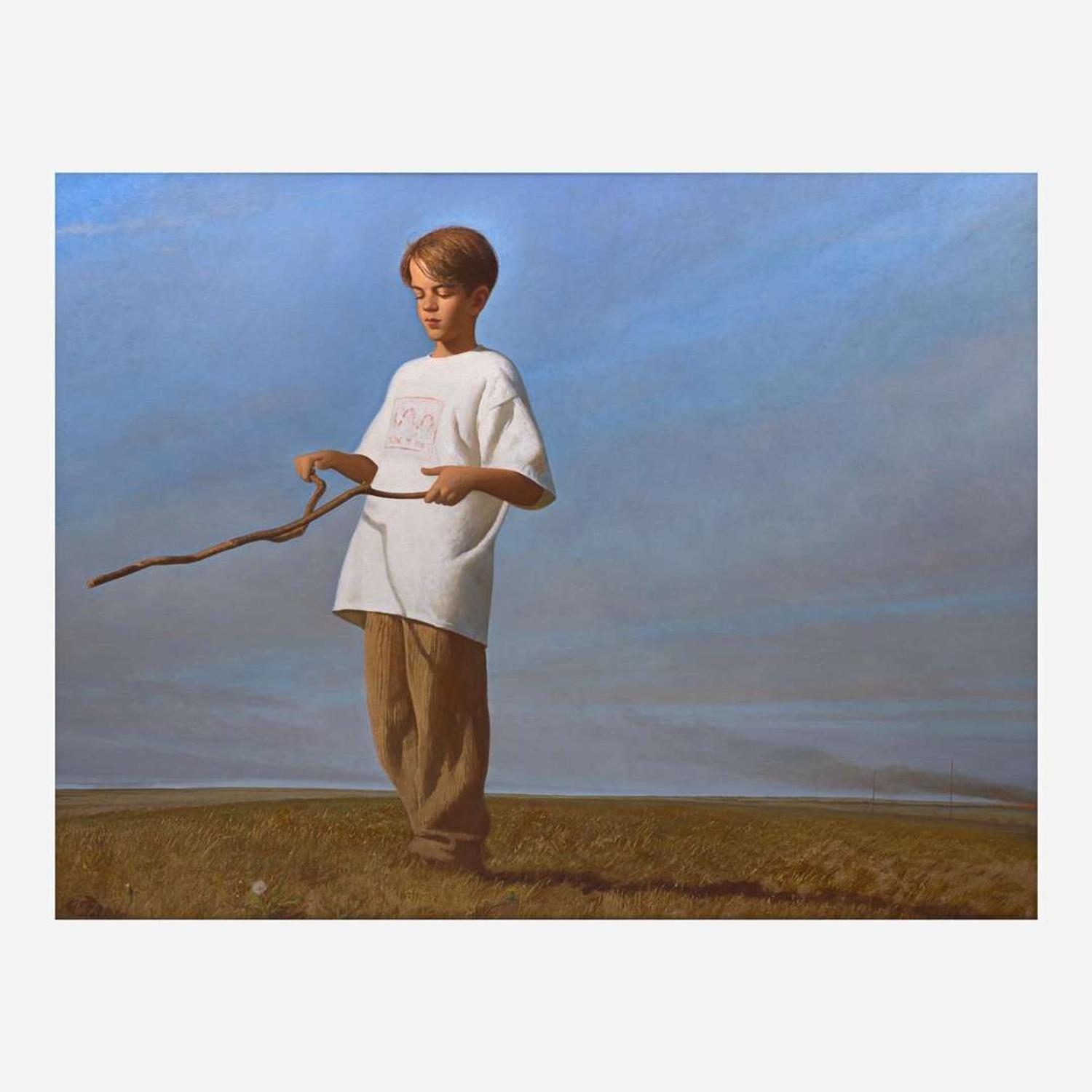Bo Bartlett (American, b. 1955) Dowser