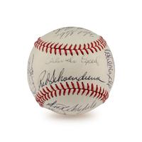 A 1968 St. Louis Cardinals Team Signed Autograph Baseball
