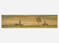 [FORE-EDGE PAINTING]. RUSSELL, Arthur T. Memorials of the Life and Works of Thomas Fuller. London: William Pickering, 1844.