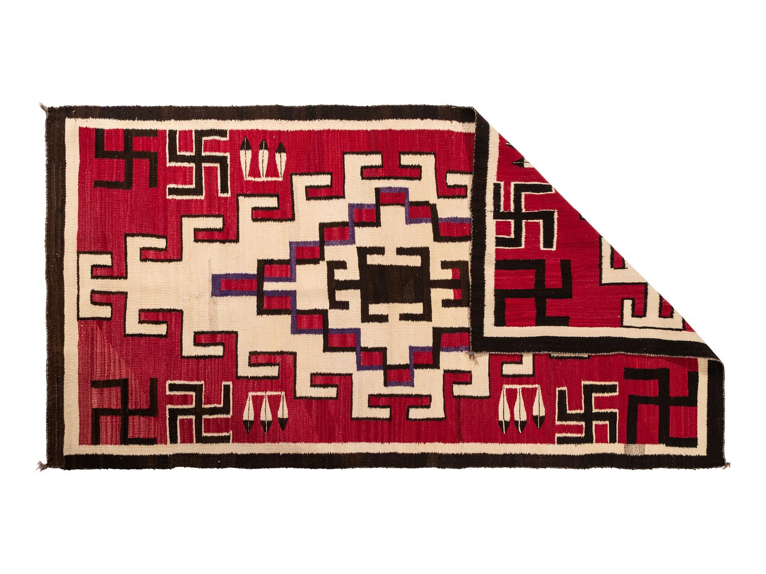 Navajo Pictorial Ganado Red Weaving / Rug