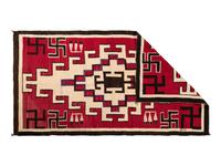 Navajo Pictorial Ganado Red Weaving / Rug