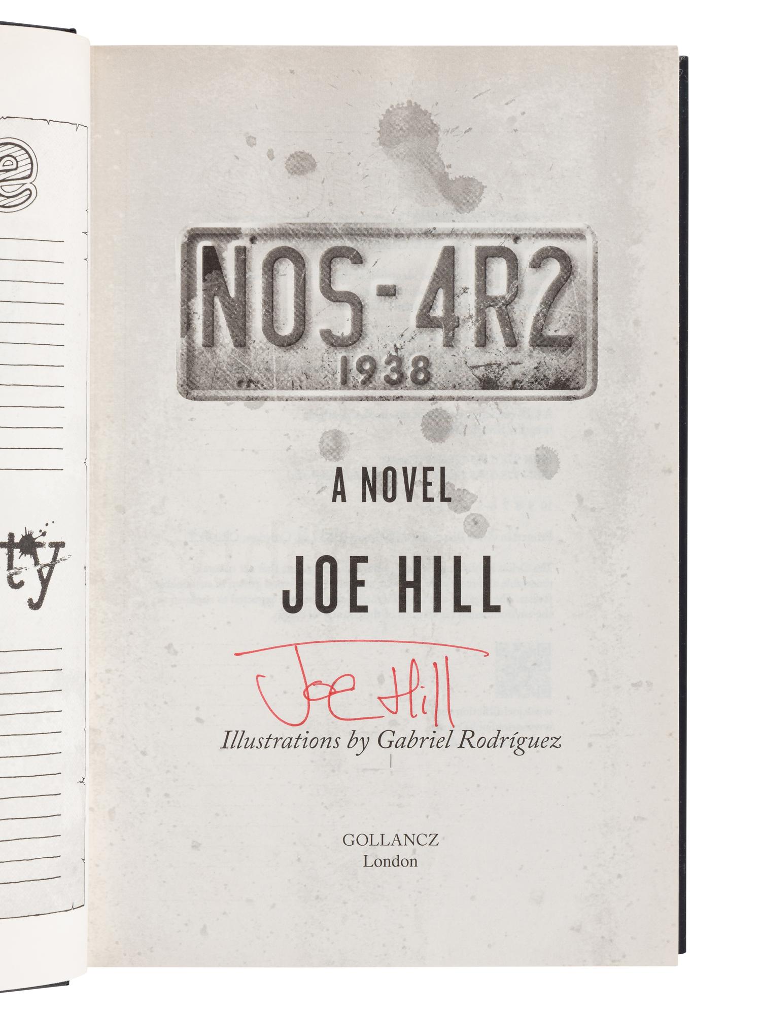 HILL, Joe (b. 1972). Voluntary Committal. Burton, MI: Subterranean Press, 2005.