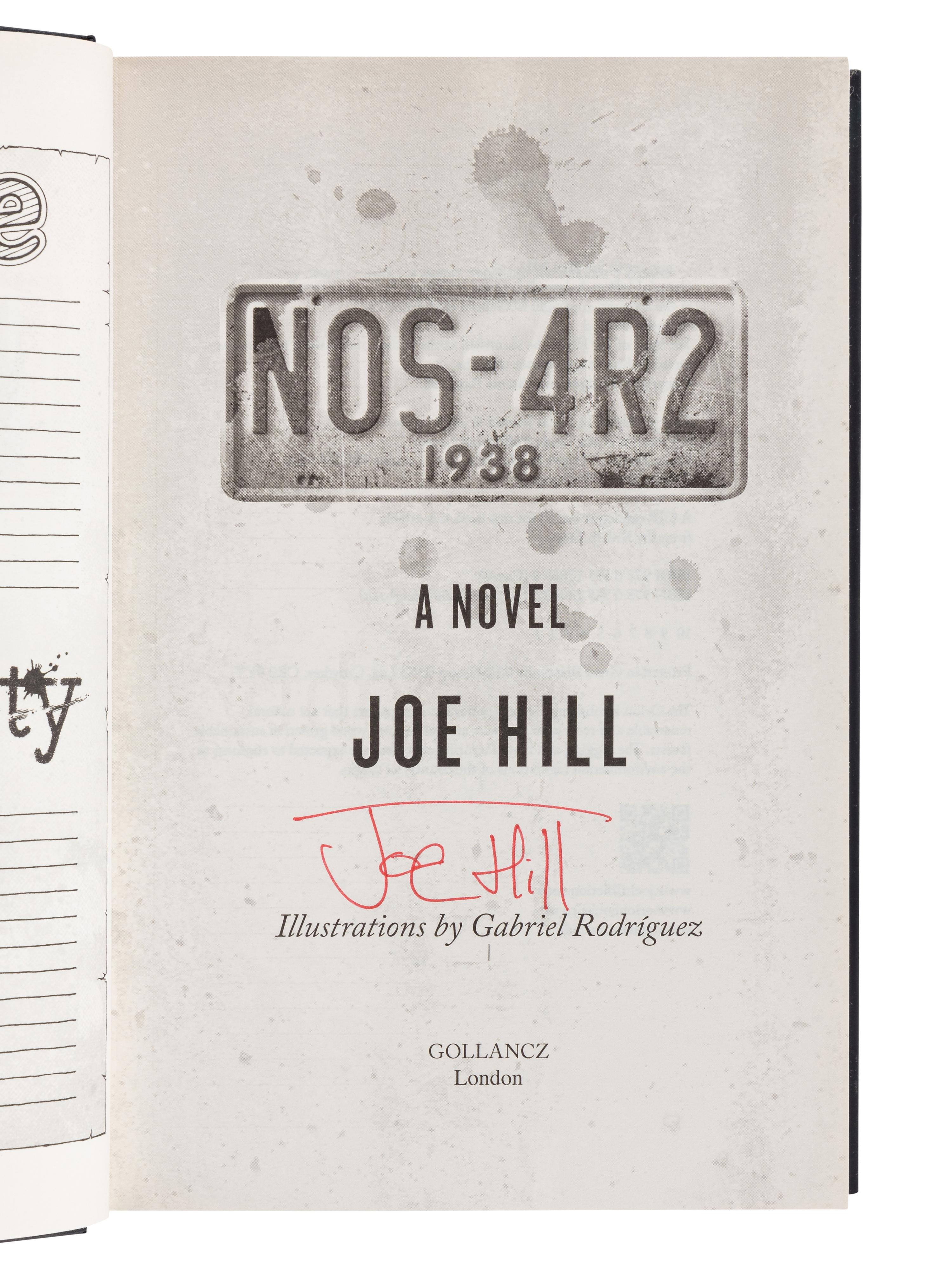 HILL, Joe (b. 1972). Voluntary Committal. Burton, MI: Subterranean Press, 2005.