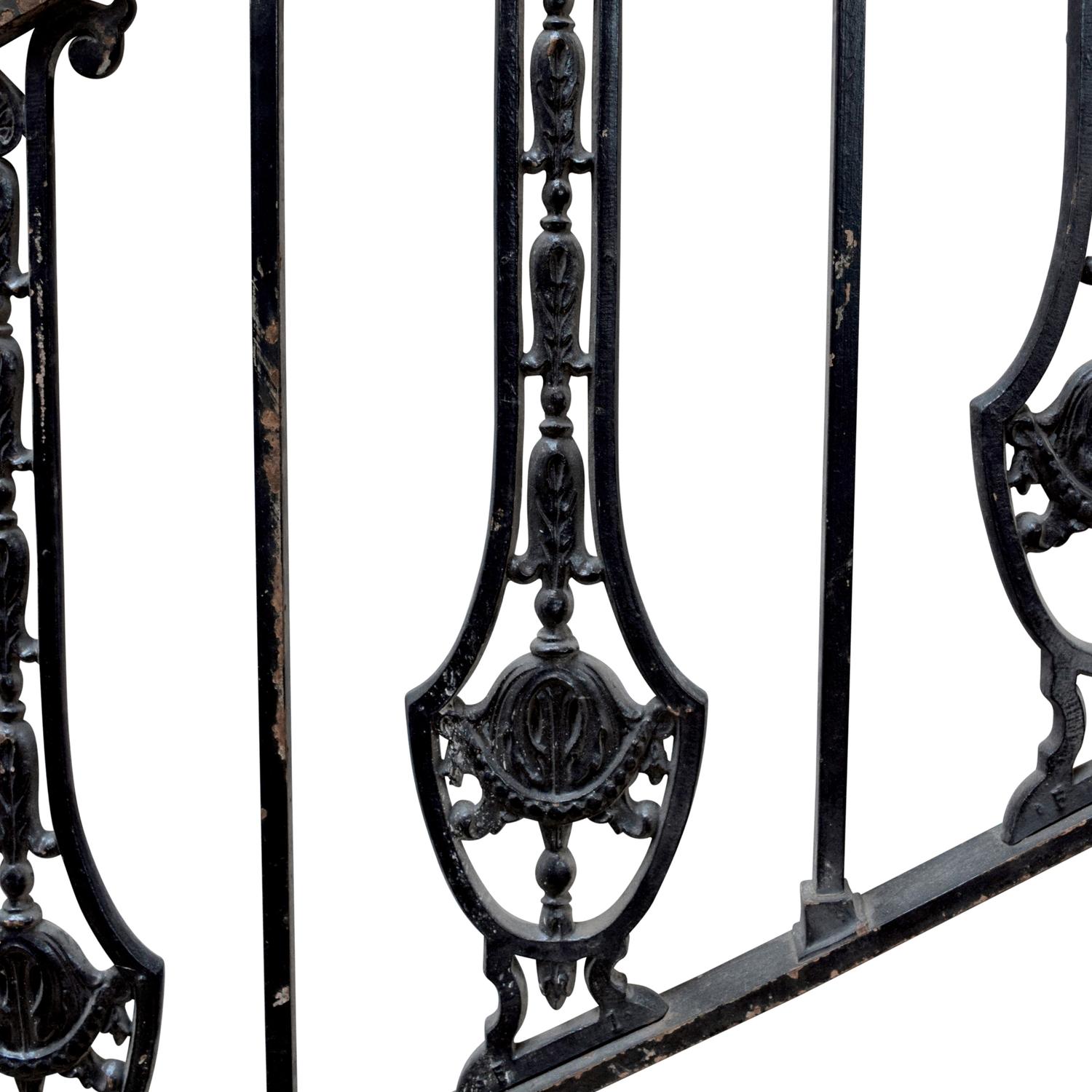 A Stair Railing from a Chicago Theater 71" W x 2" D x 26" H — United States, Early 20th Century