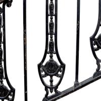 A Stair Railing from a Chicago Theater 71" W x 2" D x 26" H — United States, Early 20th Century