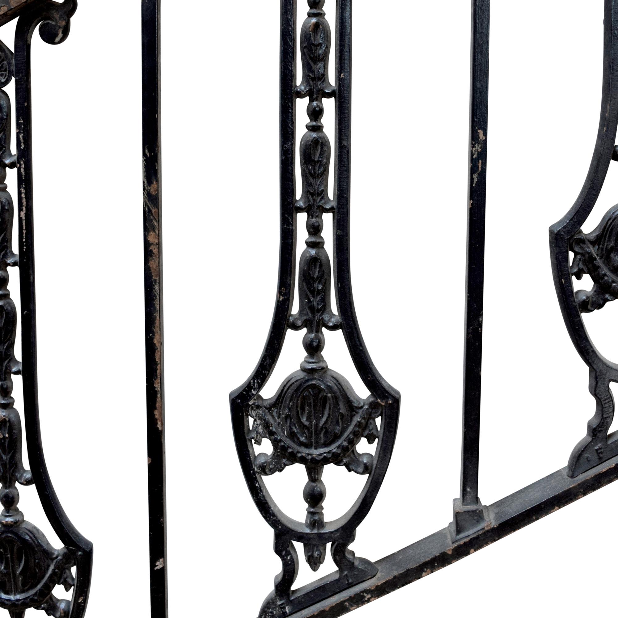 A Stair Railing from a Chicago Theater 71" W x 2" D x 26" H — United States, Early 20th Century