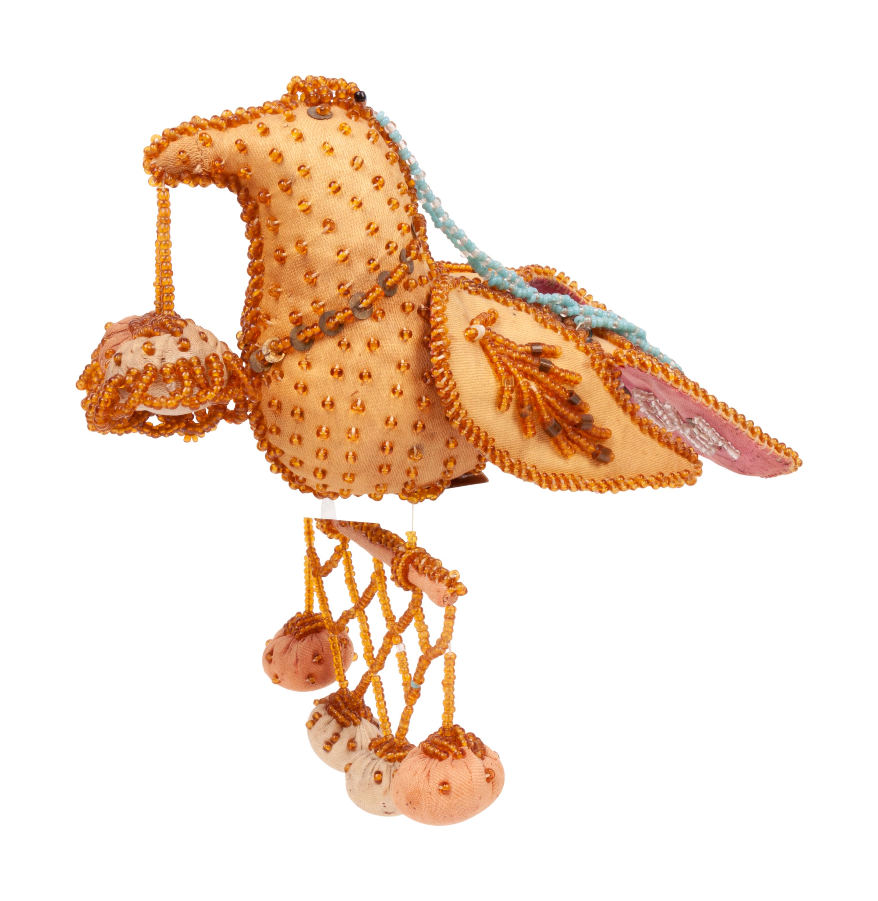 Haudenosaunee Beaded Whimseys, Pincushion Birds
