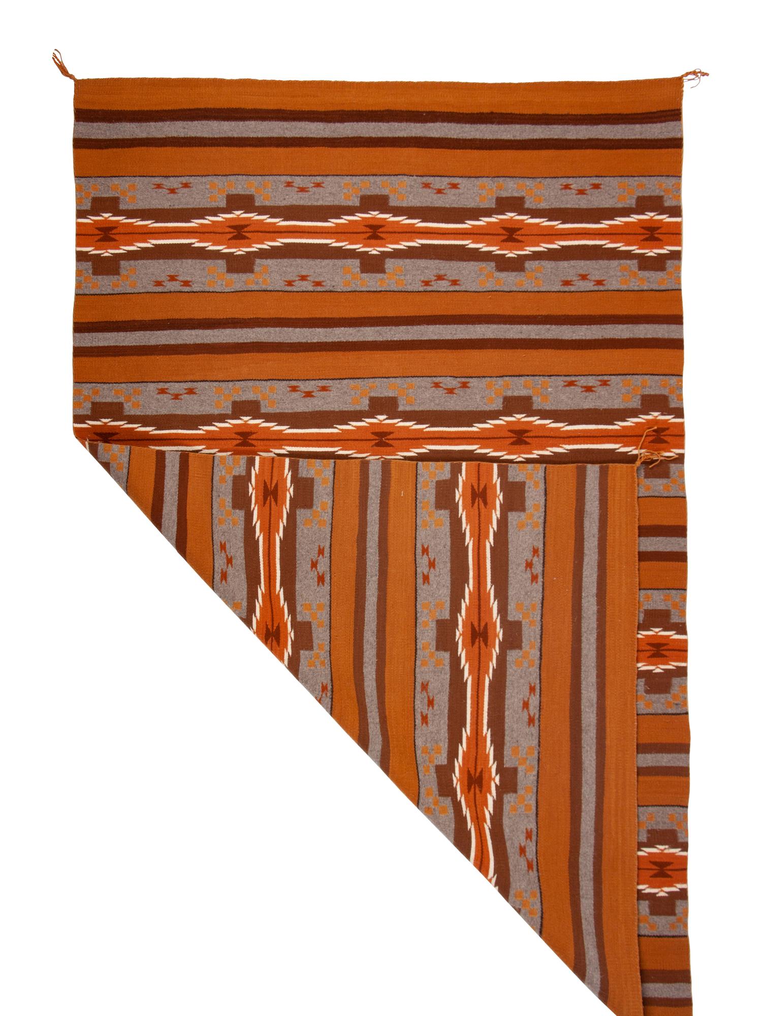 Navajo Wide Ruins Pattern Weaving / Rug
