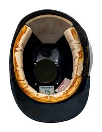 A Deion Sanders Game Used Atlanta Braves Batting Helmet