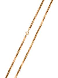 YELLOW GOLD LONGCHAIN NECKLACE