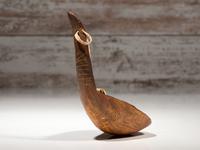 Plains Decorated Horn Ladle