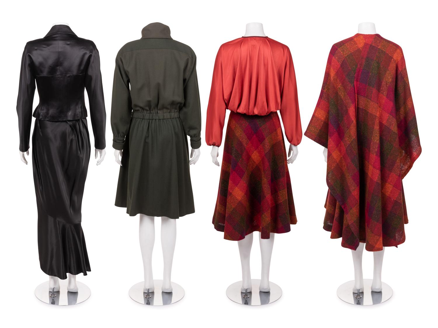 Three Designer Ensembles: One Grès Boutique and Two Chloé, 1980-90s