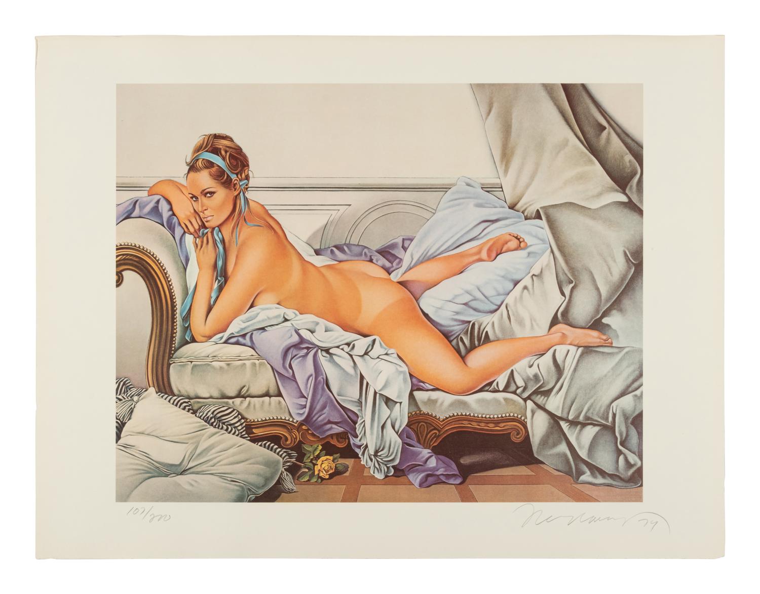 Mel Ramos ( complete portfolio of four prints with original cloth case)