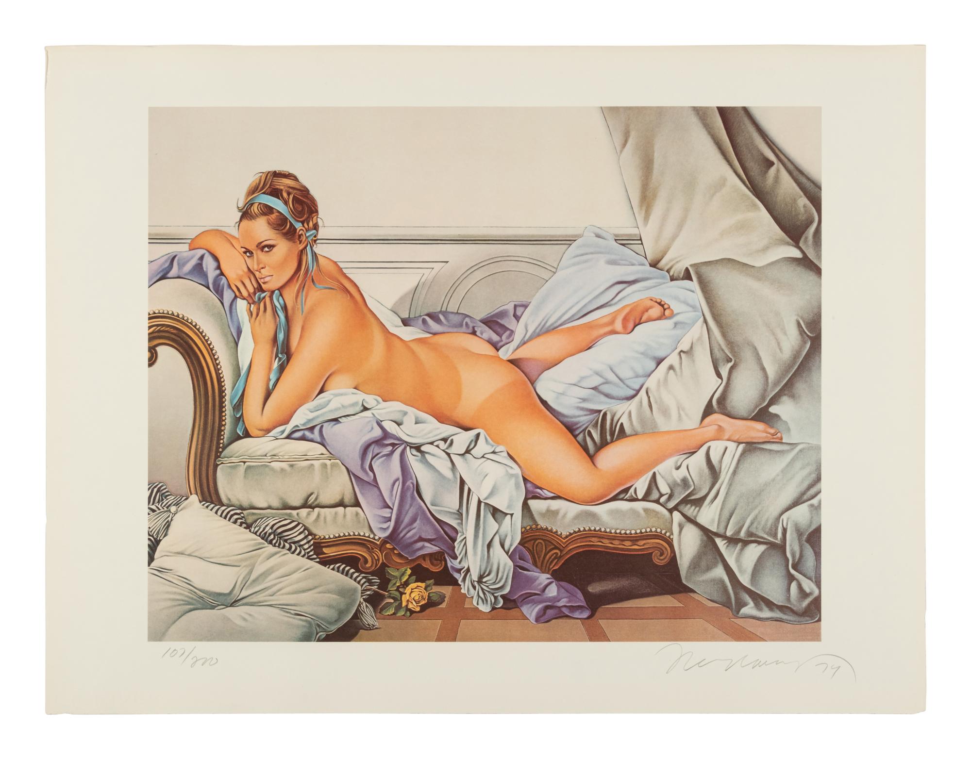 Mel Ramos ( complete portfolio of four prints with original cloth case)