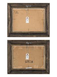 Interior Scenes (a pair of works)