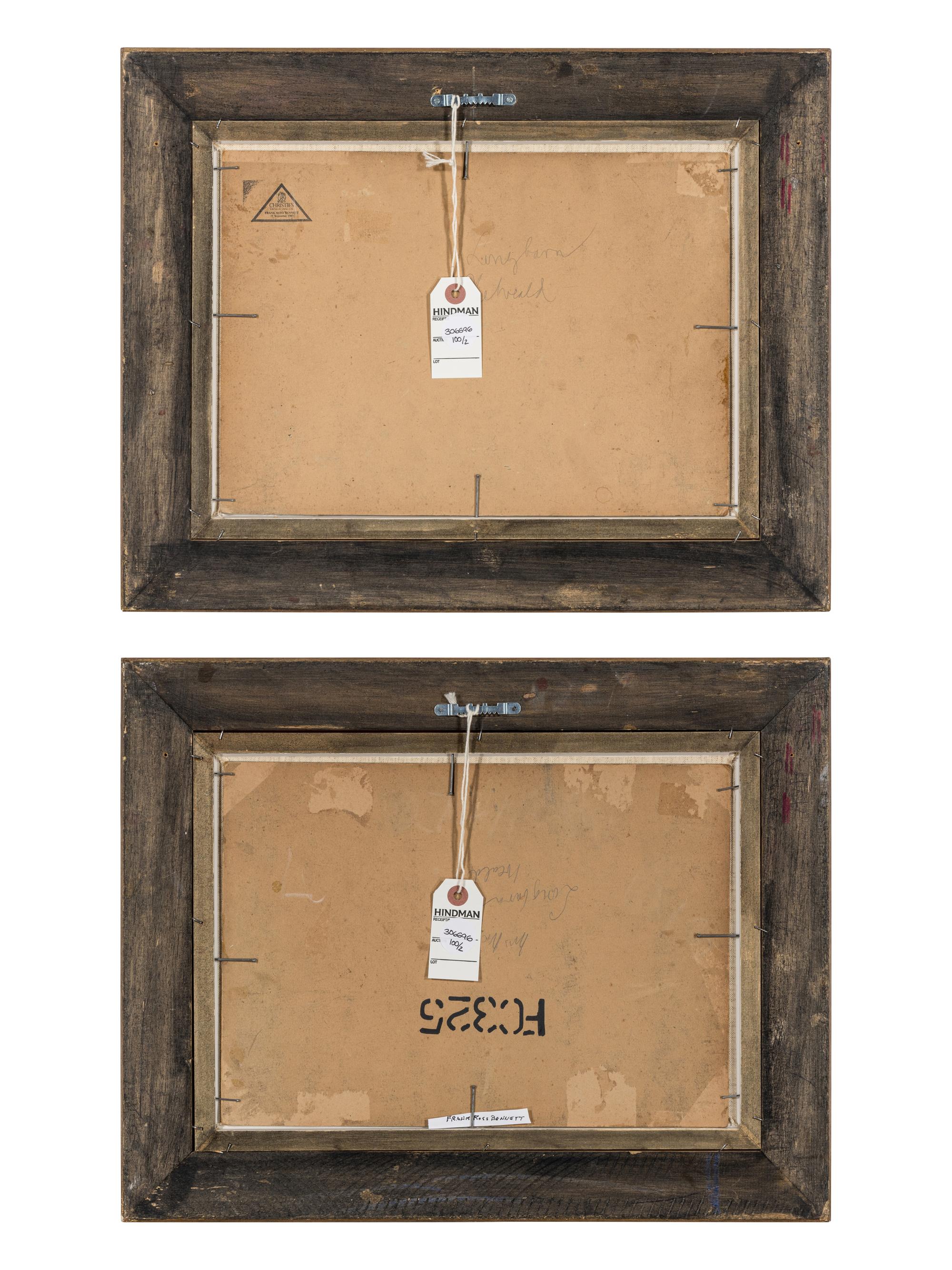 Interior Scenes (a pair of works)