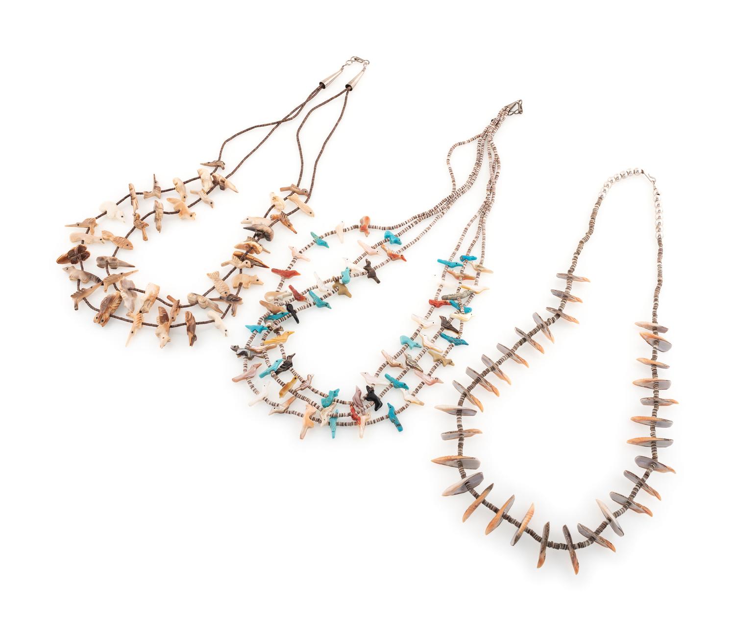 Zuni Fetish Necklaces