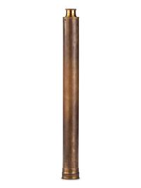 1 3/4-inch telescope, possibly naval. Length of body tube 21 1/2 in. 19th century.