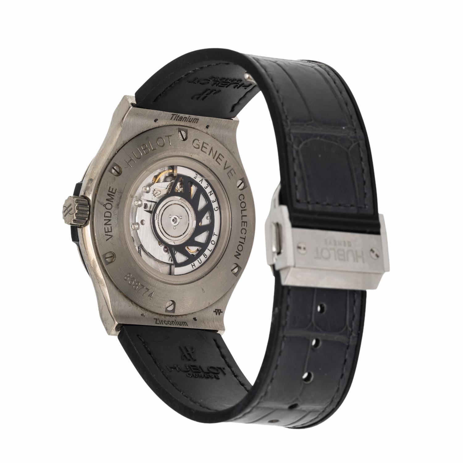 Hublot, Ref. DM11/8343, Vendôme Collection, Titanium 'Classic Fusion' Date Watch