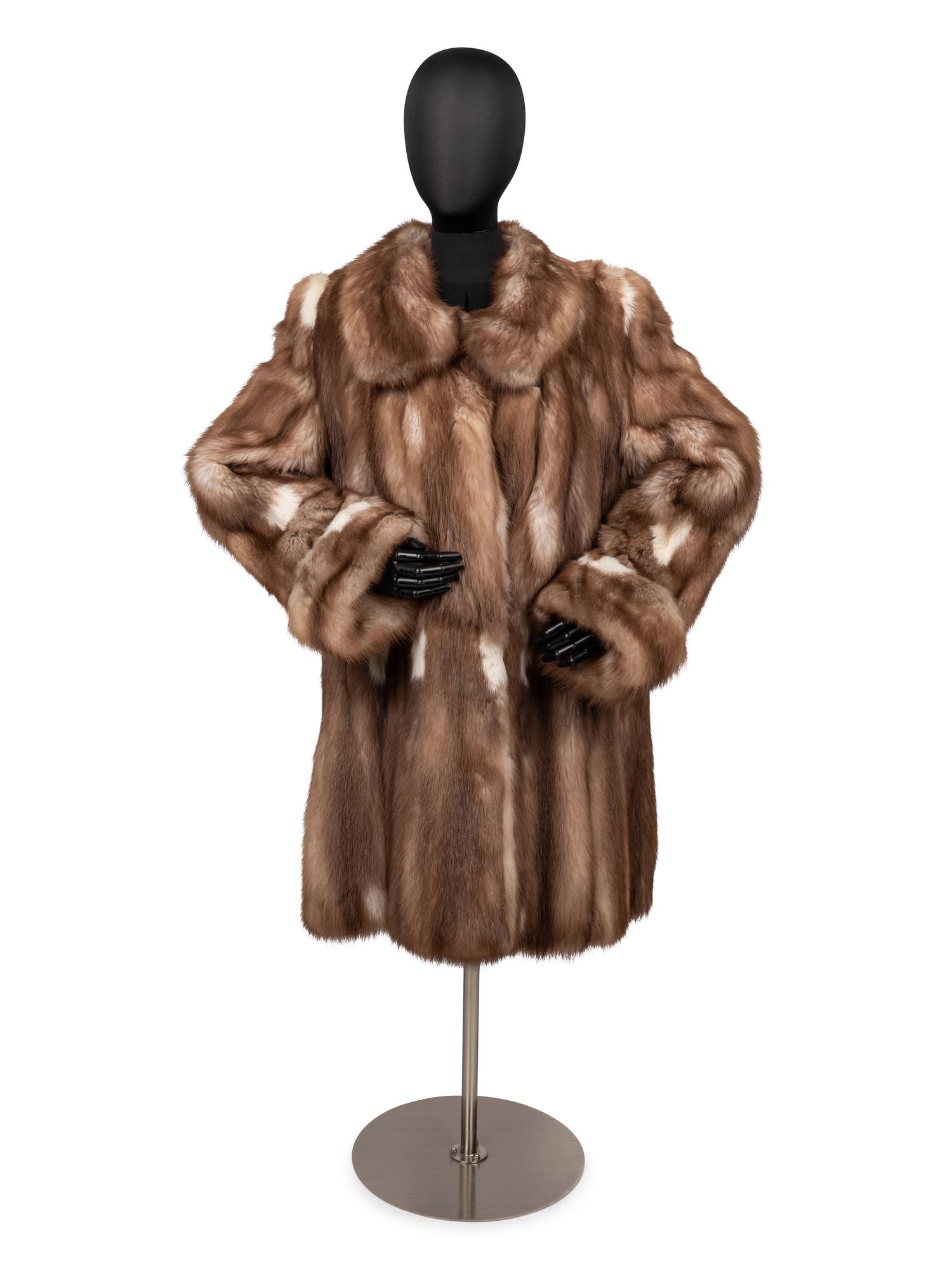 Bisang Fox Fur Coat, 1990-2000s