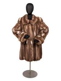 Bisang Fox Fur Coat, 1990-2000s