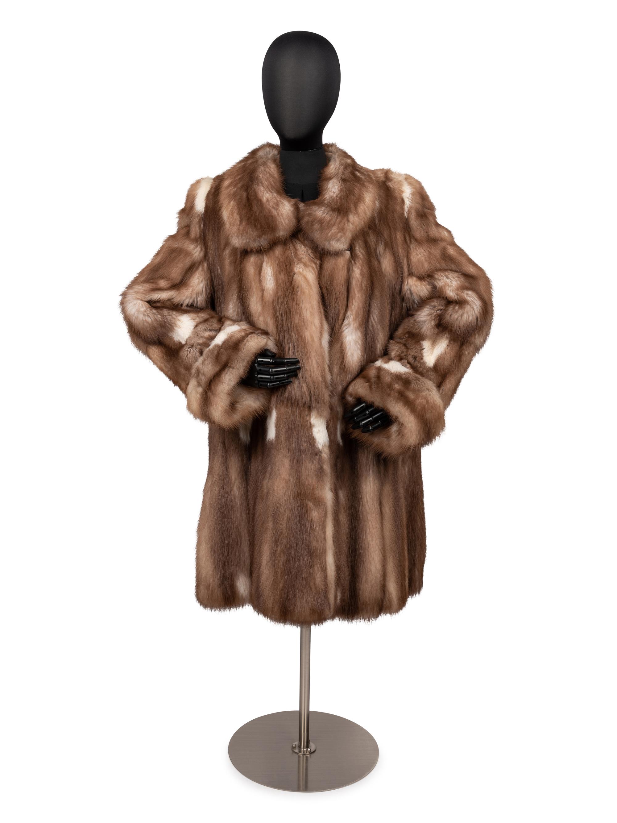 Bisang Fox Fur Coat, 1990-2000s