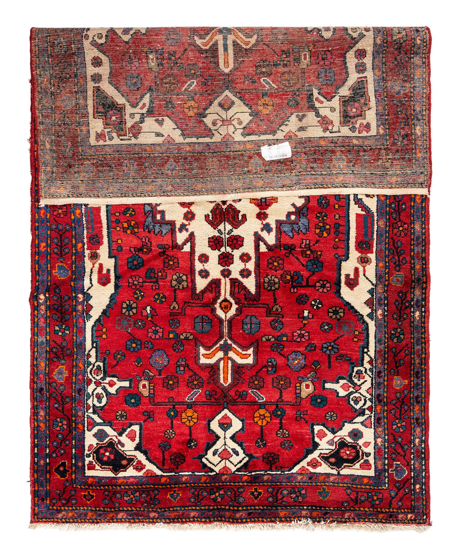 A Hamadan Wool Rug