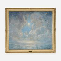 Emil Carlsen (American, 1853–1932) Moonlight (also titled Foggy Sun Over the Lake)