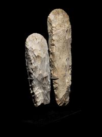Two Neolithic Flint Thin-Butted Axes