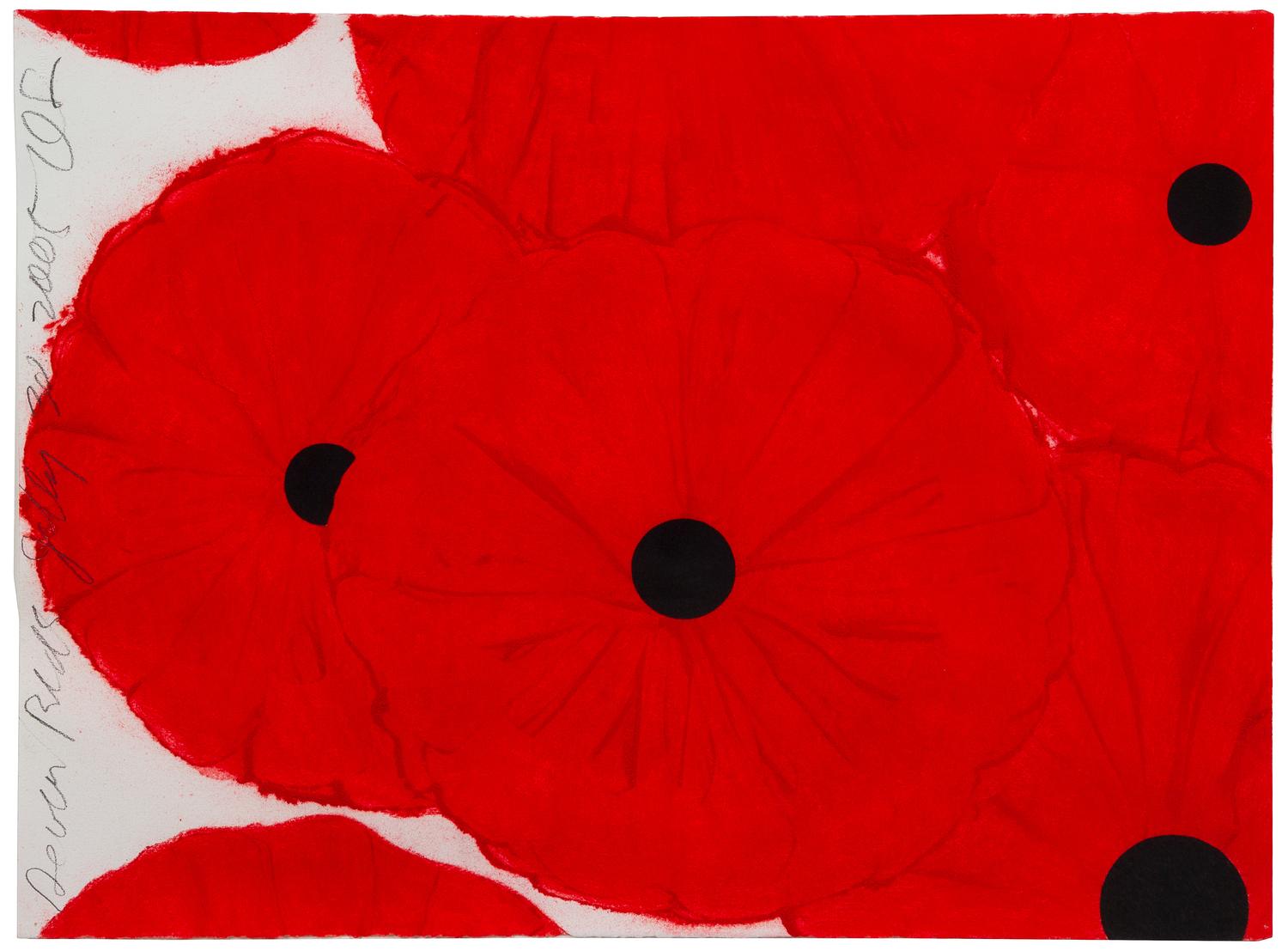 Donald Sultan, (American, b. 1951), Seven Reds, 2005